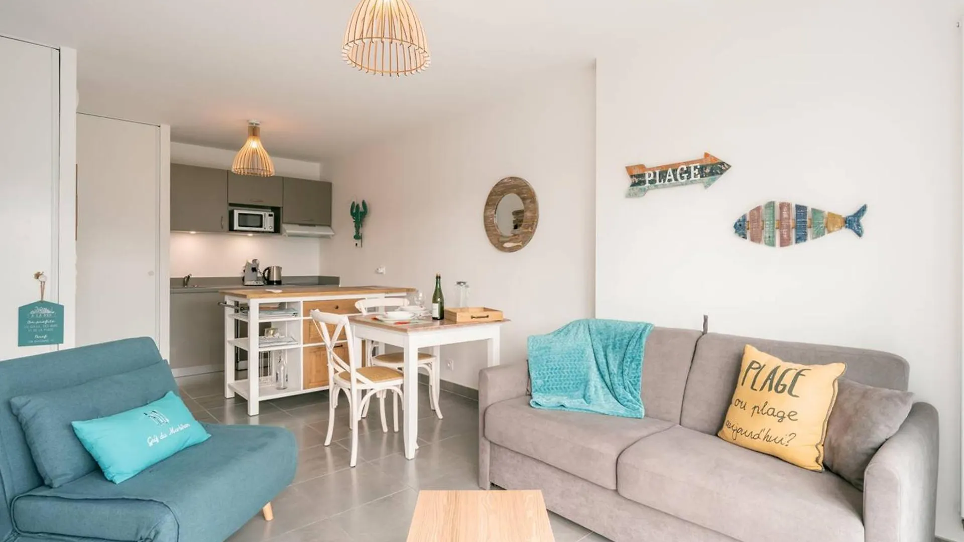 Apartment Carnac - Appartement Moderne 2 Pieces Avec Jardin Et Wifi - Fr-1-477-254 France