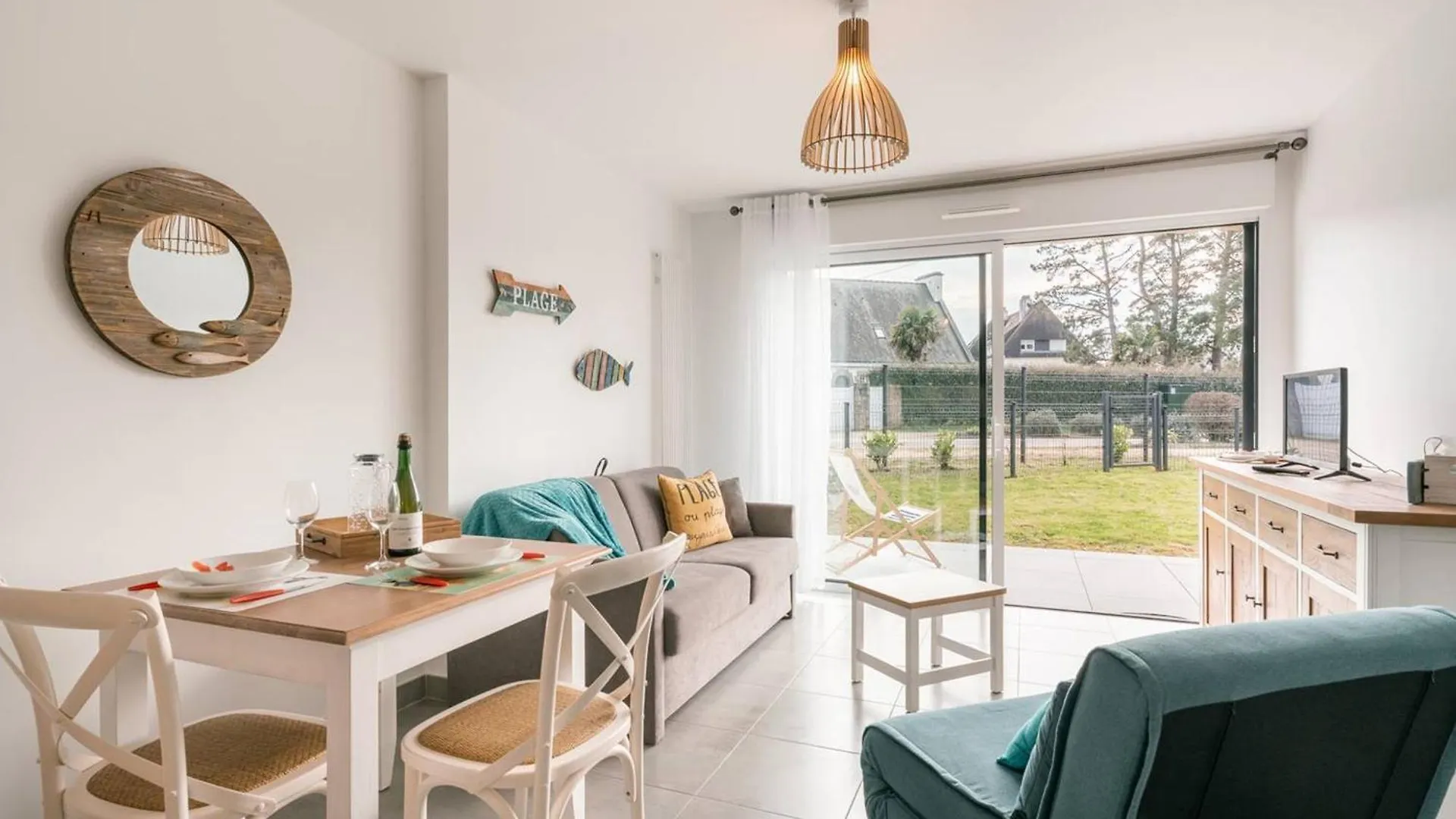 Carnac - Appartement Moderne 2 Pieces Avec Jardin Et Wifi - Fr-1-477-254